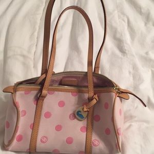 Pink Dooney and Bourke handbag